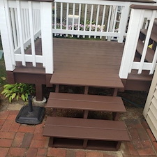 Giving Fresh Look To Old Deck Hudson, NH 3